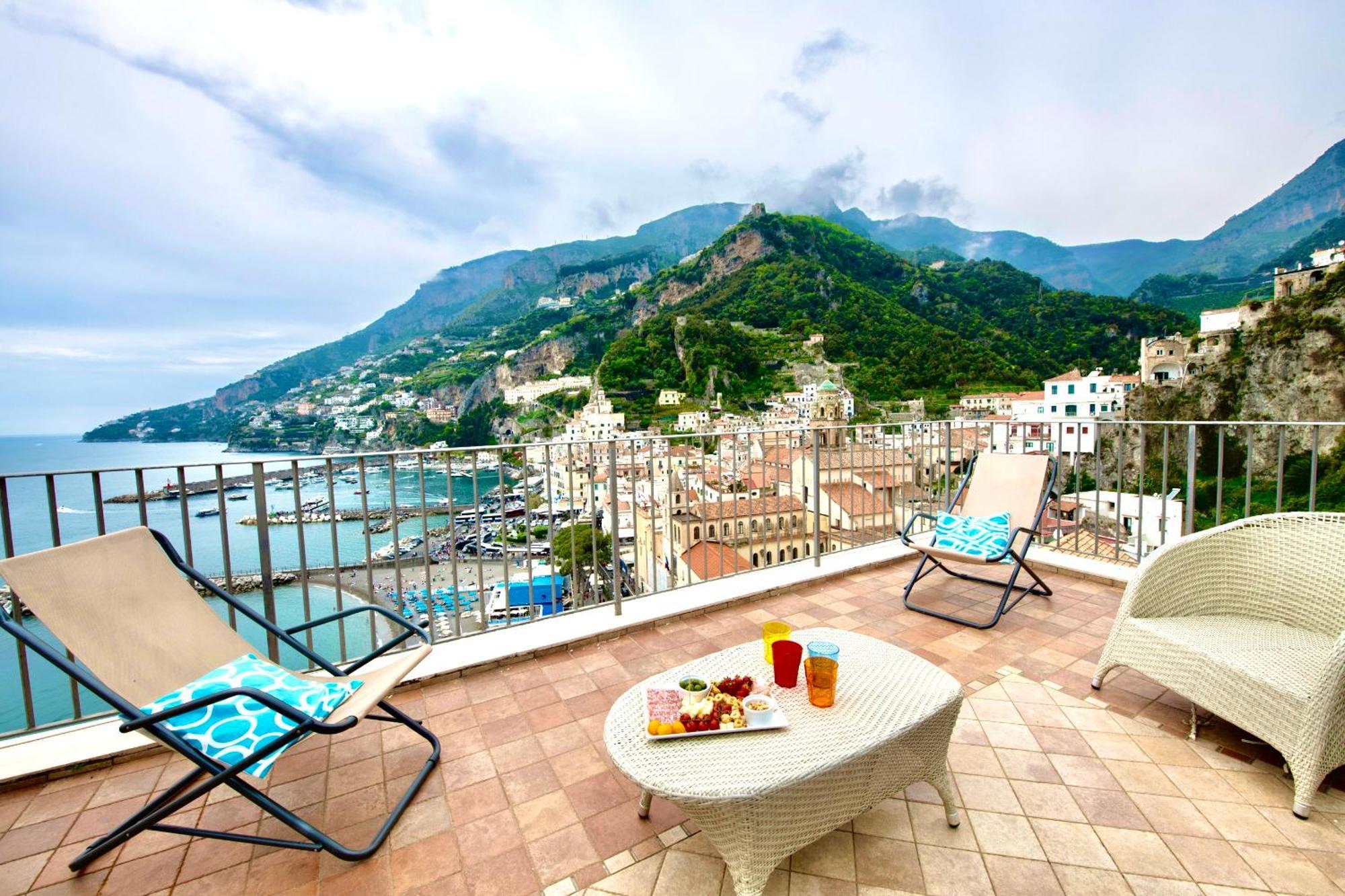 Rooftop Flat In Amalfi Eksteriør bilde