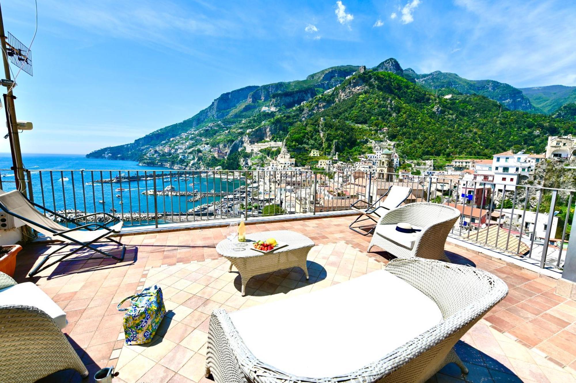 Rooftop Flat In Amalfi Eksteriør bilde