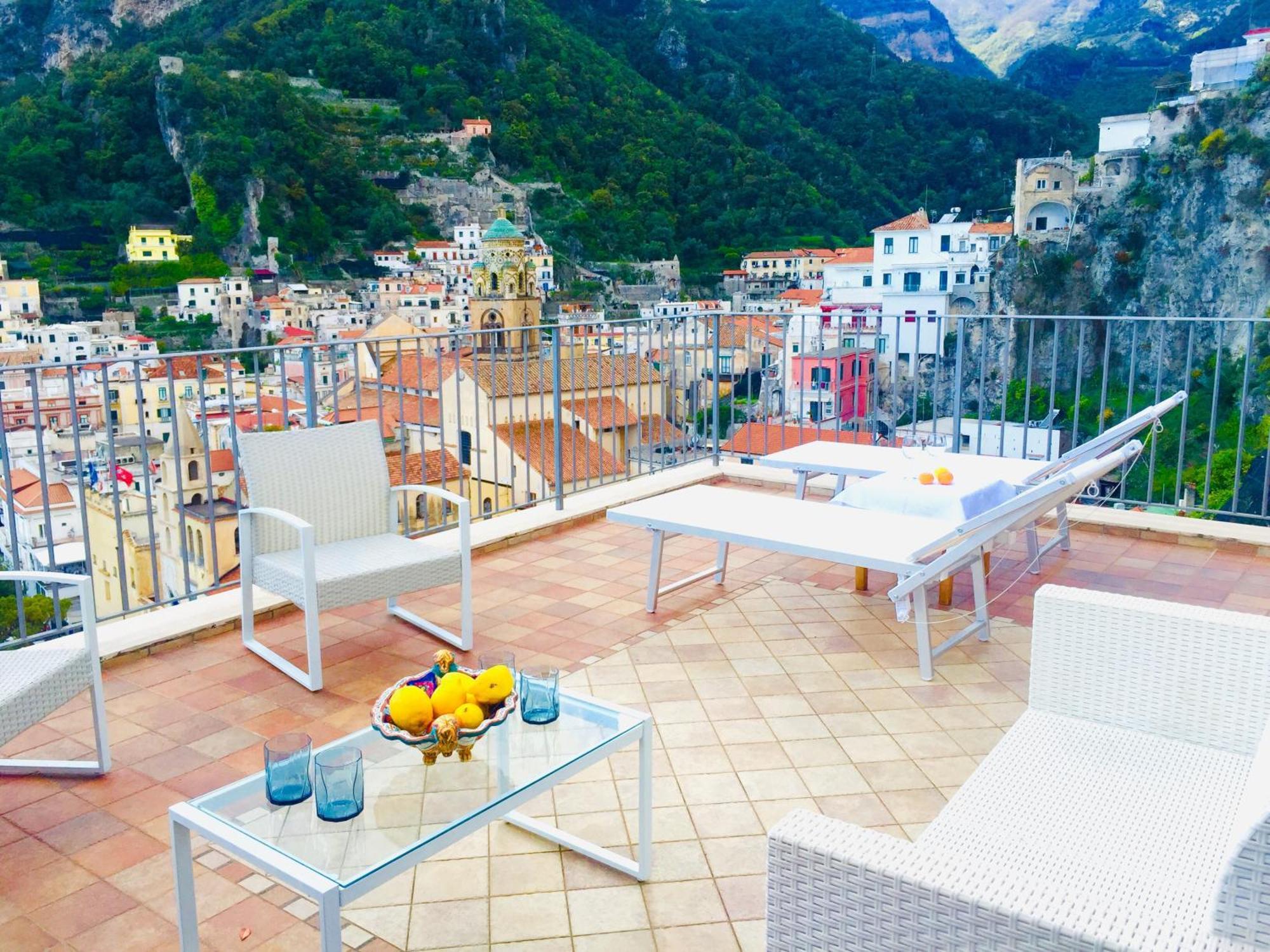 Rooftop Flat In Amalfi Eksteriør bilde